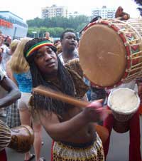 африкансие барабаны
